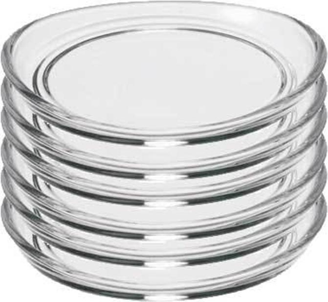 Produktbild Leonardo Unterteller Loop 6 Stück, Transparent (6 x, Glasuntersetzer)