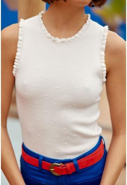 Actual product image La Petite Étoile 's tank top a petite étoie doferi (L)