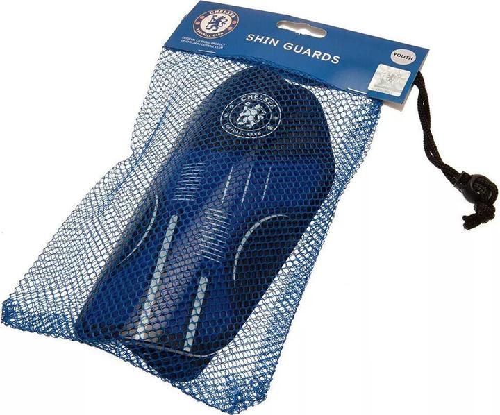 Actual product image Chelsea FC Childrens/Kids Team Slip-In Shin Guards (146)