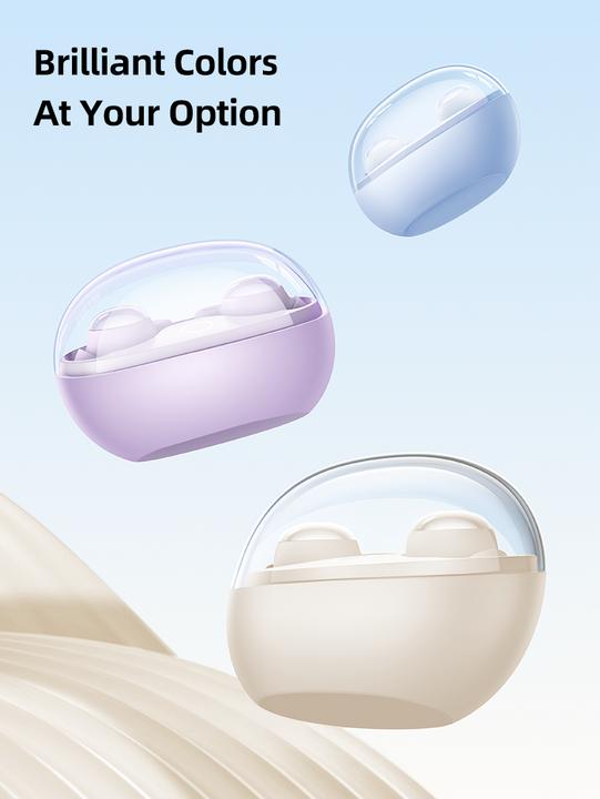 Produktbild Joyroom JR-TS3 kabellose In-Ear-Kopfhörer – Weiss (25 h, Kabellos)