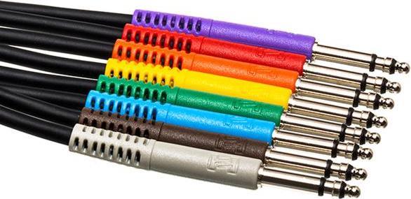 Actual product image Hosa TTS series patch cable Tiny Telephone 30-90cm (0.90 m, 4.4mm (Bantam))