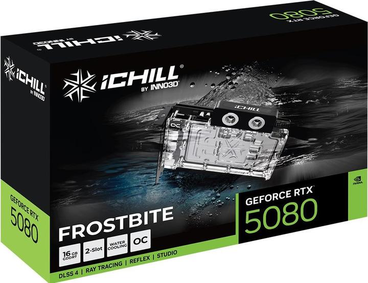 Image du produit Inno3D GeForce RTX 5080 iCHILL Frostbite (16 Go)