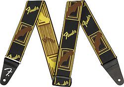 Produktbild Fender Weighless 2 Mono Strap, Bk/Y/Br (Instrumentengurt)