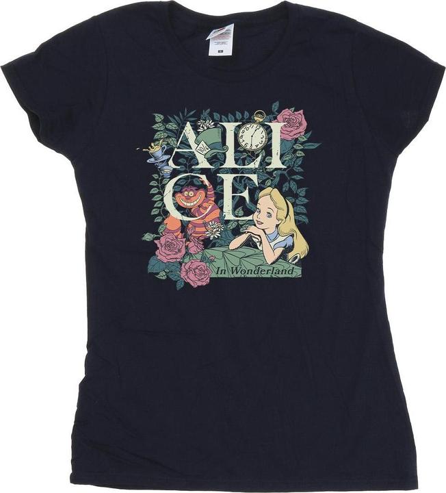 Disney Alice In Wonderland Leafy Garden TShirt (M)
