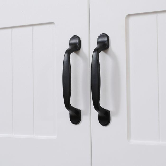 Produktbild Swisshandel24 Küchenschrank, Landhausstil, 70cmx40cmx170cm Weiss (70 x 40 x 170 cm)
