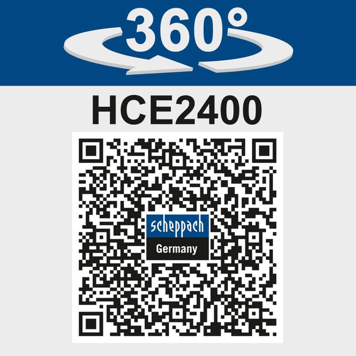 Actual product image Scheppach HCE2400 (Electrical connection)