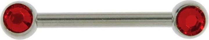 Produktbild Bijouteria Brustpiercing (Chirurgenstahl 316L, Premium Kristall)