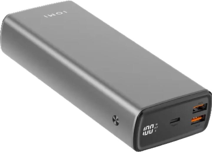 IOMI Banque d'alimentation IO-PB65W-GR (30000 mAh, 65 W)