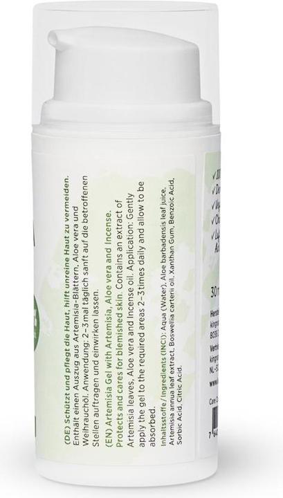 Produktbild Kingnature Artemisia Hydro Gel Dispenser (30ml) (Körpercreme, 30 ml)