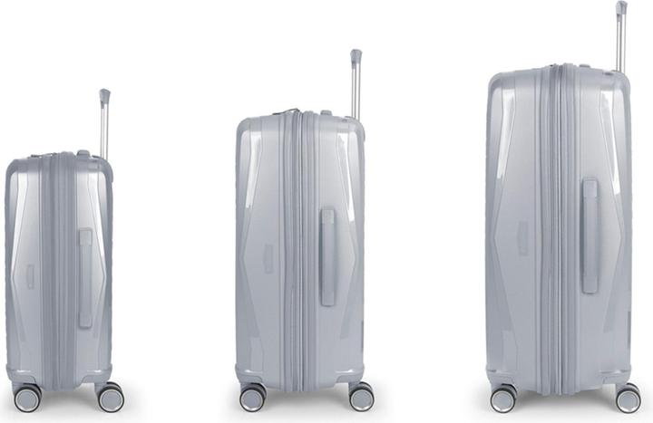 Produktbild Gabol Queens 4 Rollen Kofferset 3-teilig mit Dehnfalte (223 l, XL (ab 115l))