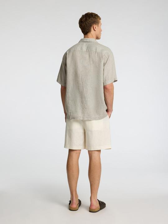 Image du produit Selected Homme 100% Leinen Kurzarmhemd (M)