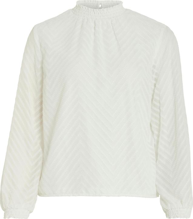 Vila High Neck Oberteil mit langen Ärmeln (44)