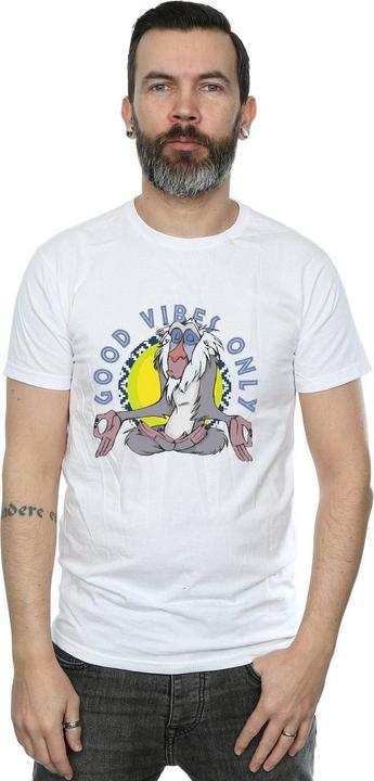 Immagine prodotto Disney The Lion King Rafiki Good Vibes Only Maglietta Uomo (4XL)