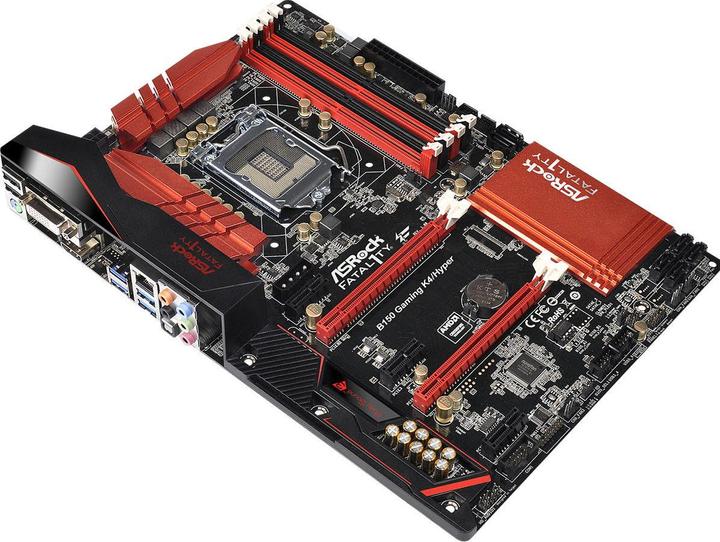 Actual product image AsRock B150 Gaming K4, ATX, LGA1151 (LGA 1151, Intel B150, ATX)