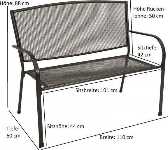 Produktbild Degamo Garnitur Sitzgruppe CLASSIC 4-teilig (70 cm)