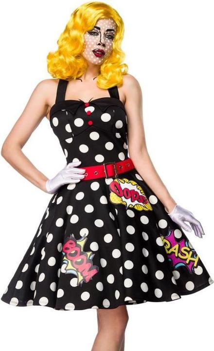 Actual product image Mask Paradise Pop Art Costume: Pop Art Girl (M)
