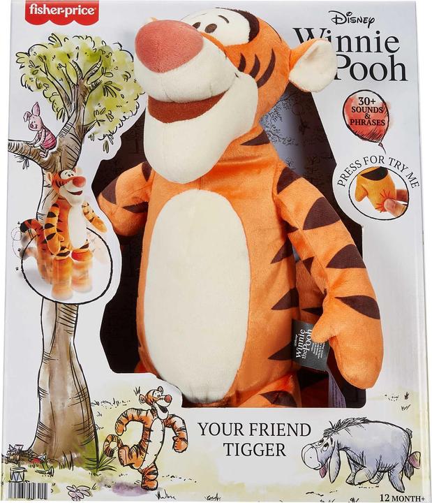 Actual product image Winnie the Pooh Your Friend Tigger (30 cm)