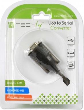 Produktbild Techly TV, Monitor Anschlusskabel USB/Seriell Anschlusskbabel, 1.5m (1.50 m, USB)