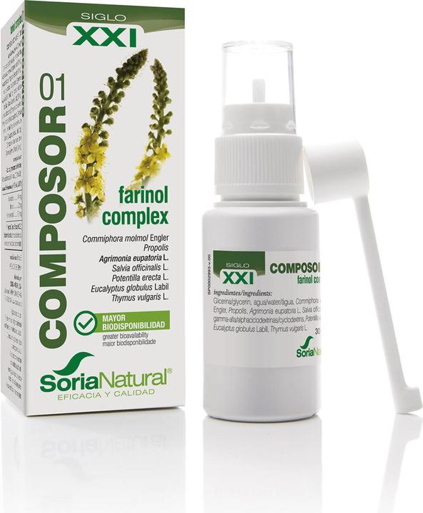Actual product image Soria Natural Composor 01 Farindol Complex 50ml (Cleansing lotion, 50 ml)