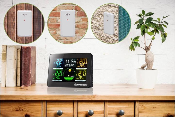 Actual product image Bresser Thermo-/hygrometer Quadro NLX