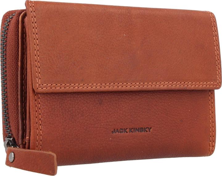 Actual product image Jack kinsky Wallet RFID protection leather 13.5 cm
