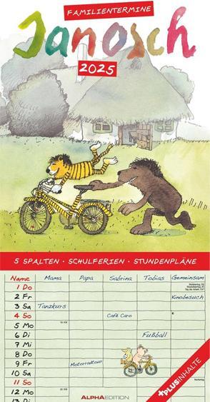 Image du produit Alpha Edition Planificateur familial (22 x 45 cm, Couverture rigide, Allemand)