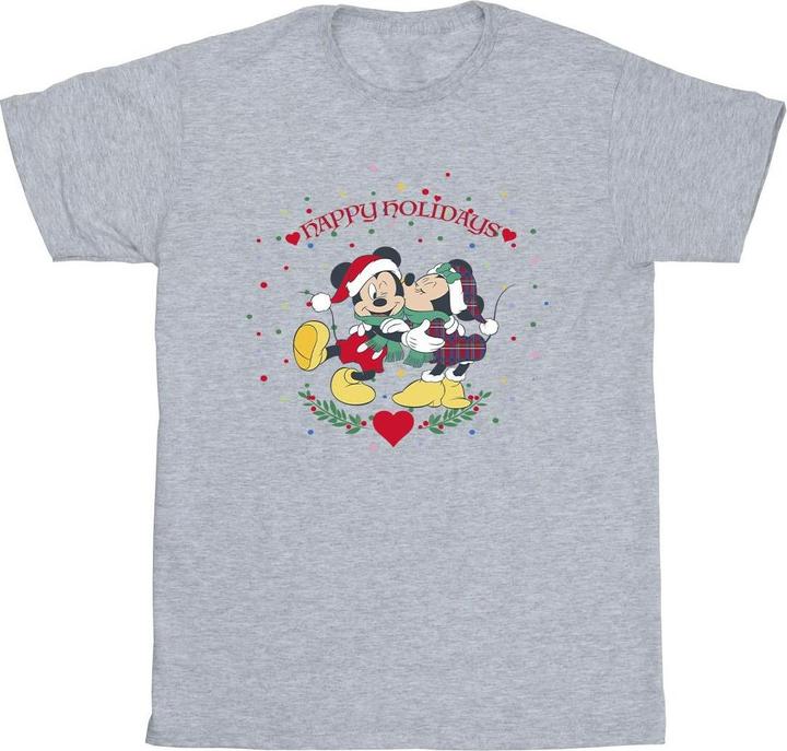 Disney Mickey Mouse Mickey Minnie Christmas TShirt Mädchen