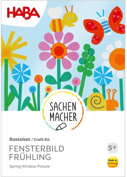 Produktbild Haba Bastelset - Fensterbild Frühling