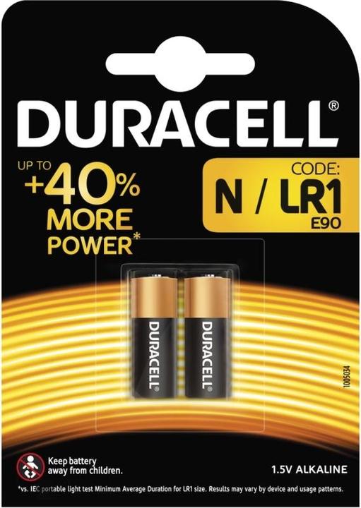 Immagine prodotto Duracell High Power (2 pz., N, 825 mAh)