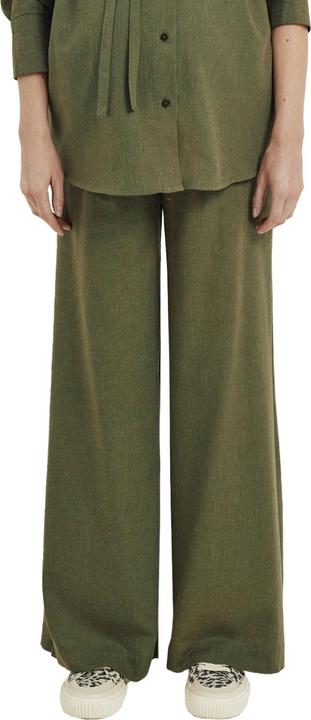 Vertbaudet 2-teiliges Loungewear-Set für Schwangerschaft und Stillzeit, Leinen-Optik