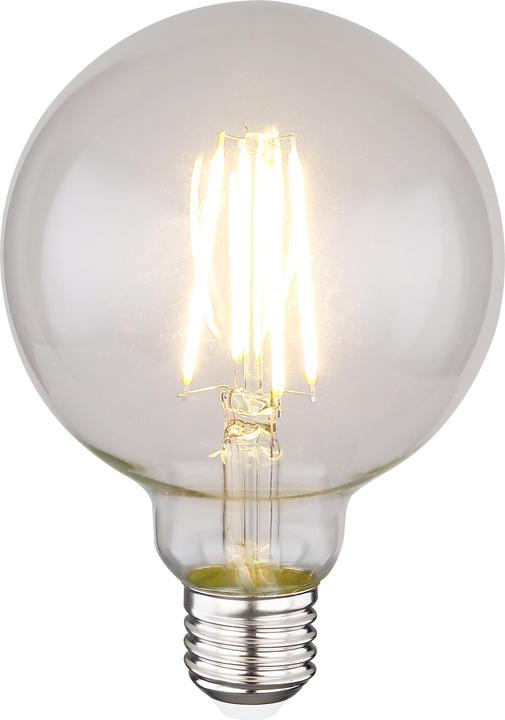 Globo LED Leuchtmittel silberfarben 1xE27 LED (E27, 7 W, 5 x, F)