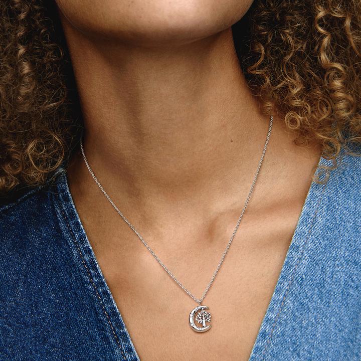 Immagine prodotto Pandora Collana Luna e Albero della Vita (Argento 925, 50 cm)