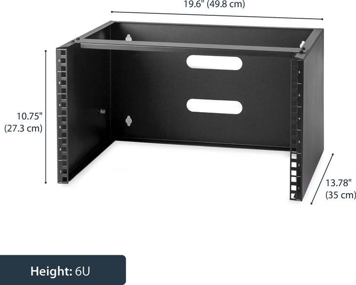 Produktbild StarTech 6u 12in Wall Mounting Bracket