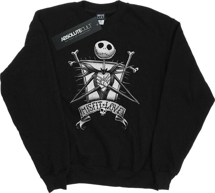 Disney Nightmare Before Christmas Misfit Love Sweatshirt (XXL)