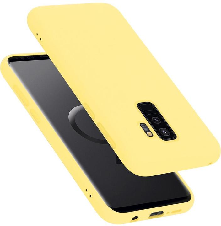 Actual product image Cadorabo TPU Liquid Silicone Case Cover (Samsung Galaxy S9+)