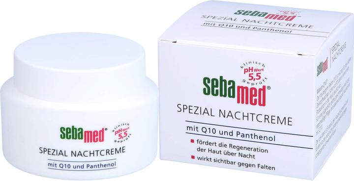 Produktbild Sebamed spezial Nachtcreme mit Q10 und Panthenol, 75 ml Creme (75 ml, Nachtcreme)