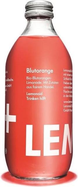 Actual product image Lemonaid Blood orange box glass (20 x 33 cl)