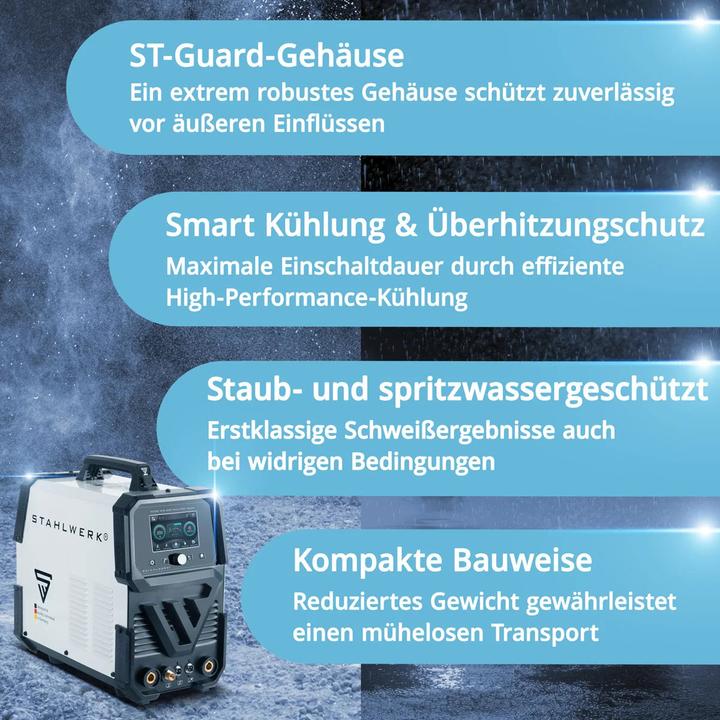 Produktbild Stahlwerk Schutzgas-Schweissgerät AC/DC WIG 200 Puls Pro Touch