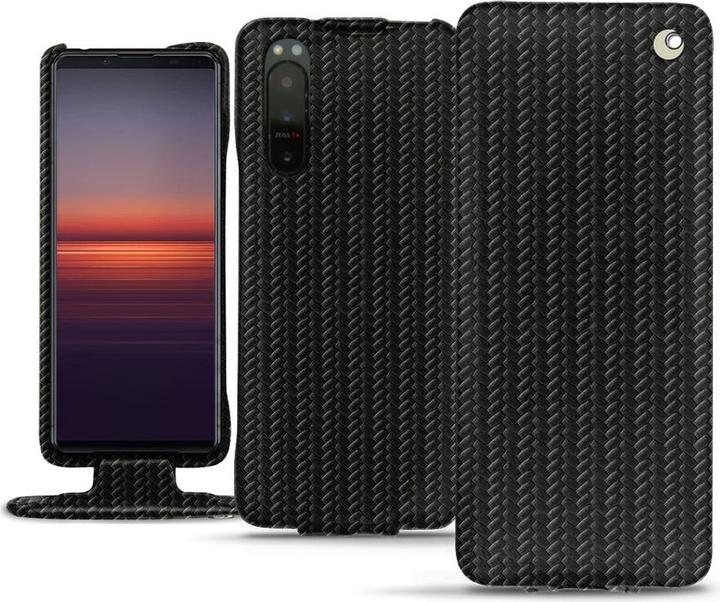 Actual product image Noreve Leather cover vertical (Sony Xperia 5 II)