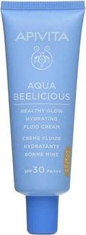 Apivita Aqua Beelicious Crema Fluida Iluminadora Hidratante SPF30 con Color 30ml (40 ml)