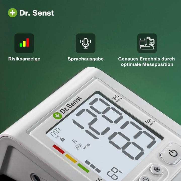 Produktbild Dr. Senst Oberarm-Blutdruckmessgerät (BP118A) (Blutdruckmessgerät Oberarm)
