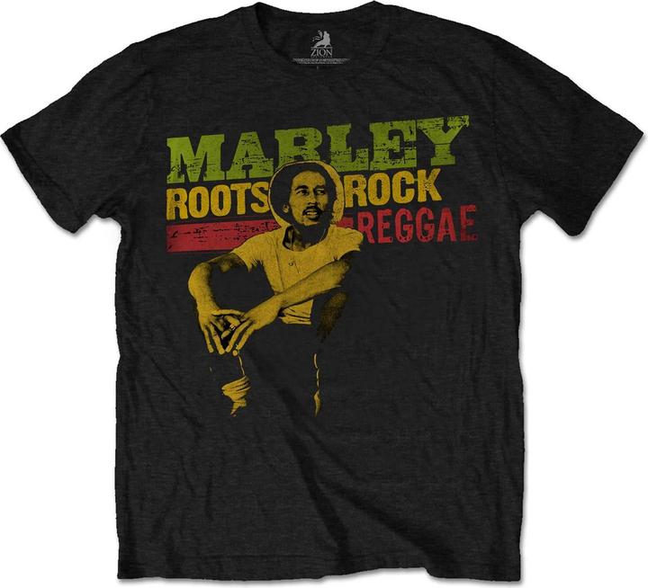 Immagine prodotto Bob Marley Maglietta Roots Rock Reggae per bambini/ragazzi (146, 152)