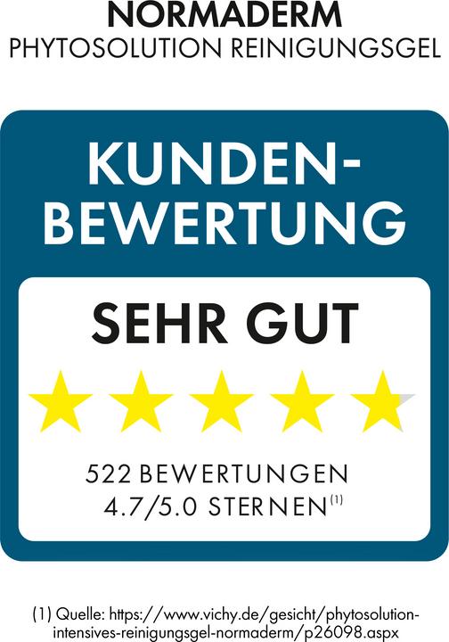 Produktbild Vichy Normaderm Phytosolution Intensives Reinigungsgel (Gel, 400 ml)