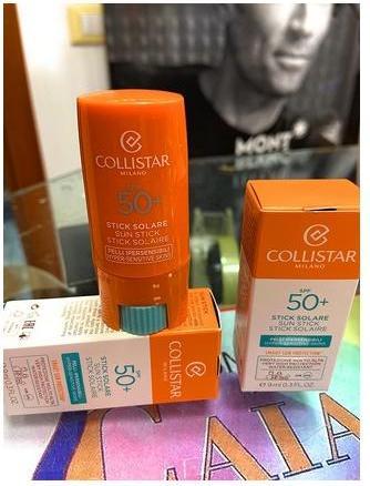 Image du produit Collistar Sun Sun Protection Factor 50 (Stick solaire, Crème solaire visage, SPF 50, 9 ml)