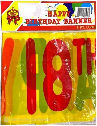 Emu Series Letter 18th Banner