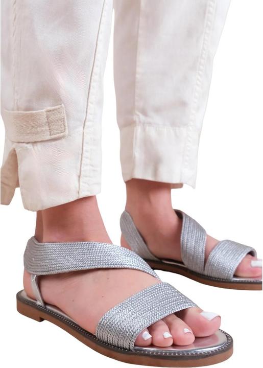 Immagine prodotto Where's That From Studio Sandali Filettato Finta Pelle Piatta Donna (36)