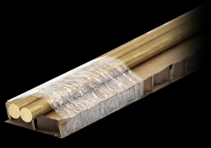 Produktbild Brütsch-Rüegger Metals Rundprofil Messing, 40.00 mm (2 x 1 m)