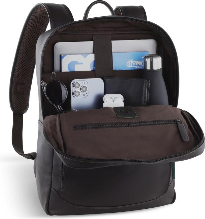 Image du produit Bugatti Clark Sac à dos en cuir 42 cm pour ordinateur portable (11 l)