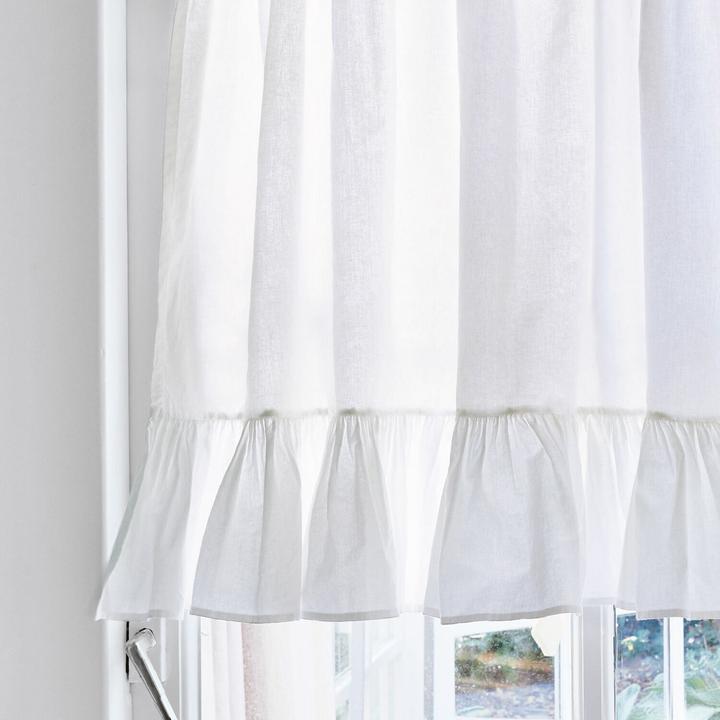 Produktbild Loberon Scheibengardine Tomé weiss (70 x 45 cm)
