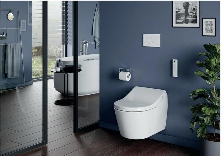 Actual product image TOTO RX Washlet shower toilet ewater+ for RP wall-mounted toilet CW542EY white